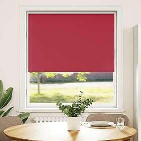 vidaXL Rullgardin mörkläggningsröd 105x150 cm tyg bredd 100,7 cm
