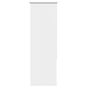 vidaXL Rullgardin mörkläggning vit 55x130 cm tyg bredd 50,7 cm
