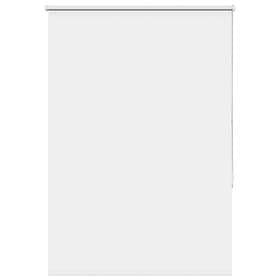 vidaXL Rullgardin mörkläggningsvit 110x175 cm tyg bredd 105,7 cm