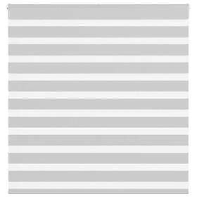 vidaXL Rullgardin zebra ljusgrå 145x100 cm tyg bredd 140,9cm polyester