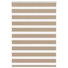 vidaXL Rullgardin zebra 100x100 cm tyg bredd 95,9 polyester