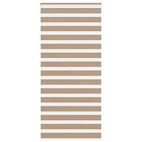 vidaXL Rullgardin zebra 110x200 cm tyg bredd 105,9 polyester