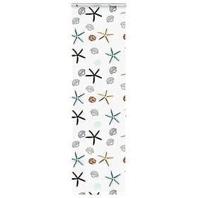 vidaXL Duschrullgardin med kassett 70x240 cm tyg bredd 66