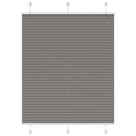 vidaXL Plisserad persienn antracit 105x150 cm tyg bredd 104,4 cm