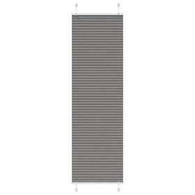 vidaXL Plisserad persienn antracit 55x200cm tyg bredd 54,4cm polyester