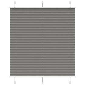 vidaXL Plisserad persienn antracit 115x150 cm tyg bredd 114,4 cm