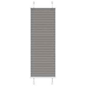 vidaXL Plisserad persienn antracit 45x150cm tyg bredd 44,4cm polyester