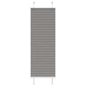vidaXL Plisserad persienn antracit 50x150cm tyg bredd 49,4cm polyester