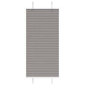 vidaXL Plisserad persienn antracit 55x150cm tyg bredd 54,4cm polyester