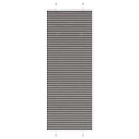 vidaXL Plisserad persienn antracit 70x200cm tyg bredd 69,4cm polyester