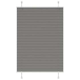vidaXL Plisserad persienn antracit 85x150cm tyg bredd 84,4cm polyester