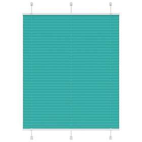 vidaXL Plisserad persienn bensingrön 105x150 cm tyg bredd 104,4cm