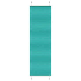 vidaXL Plisserad persienn bensingrön 65x200cm tyg bredd 64,4cm