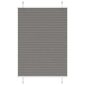 vidaXL Plisserad persienn antracit 95x150cm tyg bredd 94,4cm polyester