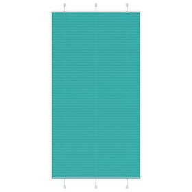 vidaXL Plisserad persienn bensingrön 100x200 cm tyg bredd 99,4 cm