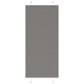 vidaXL Plisserad persienn antracit 95x200cm tyg bredd 94,4cm polyester