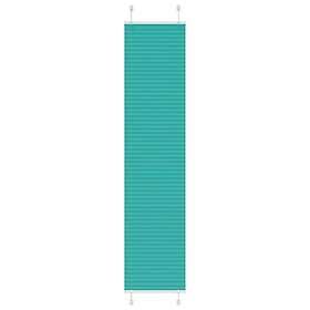 vidaXL Plisserad persienn bensingrön 40x200 cm tyg bredd 39,4 cm