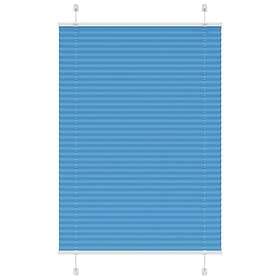 vidaXL Pleated Blind Fabric 100x100 cm Blue