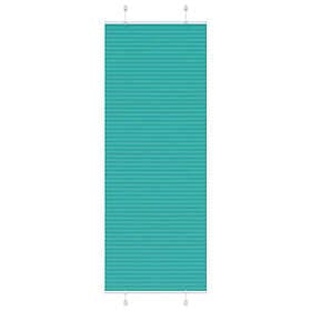 vidaXL Plisserad persienn bensingrön 75x200 cm tyg bredd 74,4cm