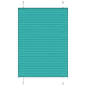 vidaXL Plisserad persienn bensingrön 95x150 cm tyg bredd 94,4cm