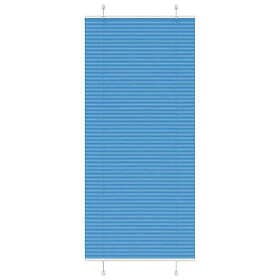 vidaXL Pleated Blind Fabric 100x200 cm Blue