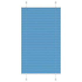 vidaXL Pleated Blind Fabric 75x100 cm Blue