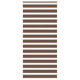 vidaXL Plisserad persienn ljusgrå 115x200 cm tyg bredd 114,4cm