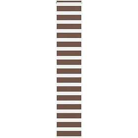 vidaXL Plisserad persienn ljusgrå 45x200cm tyg bredd 44,4cm polyester