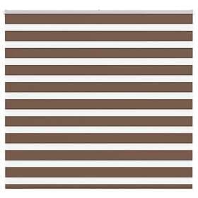 vidaXL Plisserad persienn ljusgrå 40x200 cm tyg bredd 39,4cm polyester
