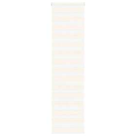vidaXL Rullgardin zebra 60x200 cm tyg bredd 55,9 cm polyester