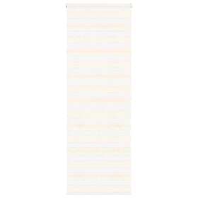 vidaXL Rullgardin zebra 80x200 cm tyg bredd 75,9 cm polyester