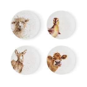 Wrendale Designs Donkey, Duckling, Cow, Sheep 16,5cm