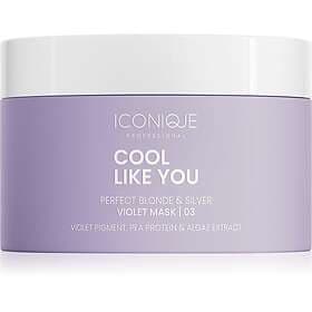 ICONIQUE Professional COOL LIKE YOU Perfect Blonde & Silver Violet hair mask neu