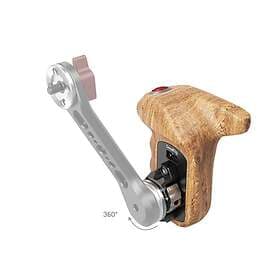 SmallRig 3324 Rosette Side Handle Wood with Record Start/Stop Remote Trigger