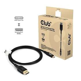 Club 3D CAC-1559 USB-C - DisplayPort 2.1 DP80 1m
