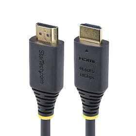 StarTech Premium Certified High Speed HDMI Cable 4K 60Hz/1440p 144Hz, HDR10/HDCP