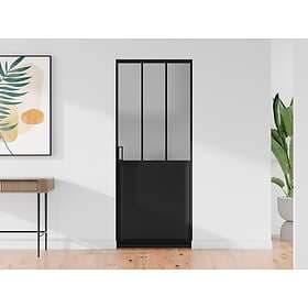 Vente Unique ARTISTO II Sliding Door Frosted Tempered Glass H205 x L63 cm