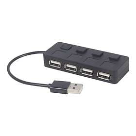 Gembird UHB-U2P4-05 hub 4 ports