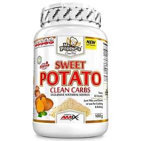 Amix Mt Poppers Clean Carbs 1kg Mjöl Vit Choklad Potatis Söt