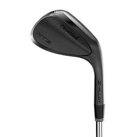 Cleveland RTZ Black Satin Wedge
