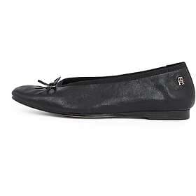 Tommy Hilfiger Soft Leather Ballerina Bow (Dam)