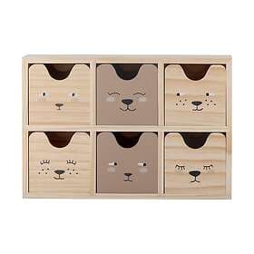 Bloomingville Calle Shelf 6 Drawers 27x18cm
