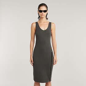 G-Star Raw Overdyed Asymmetric Zip Dress