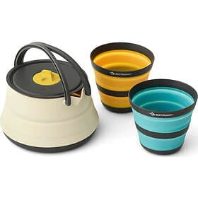 Sea to Summit Frontier UL Collapsible Kettle Cook Set 1 person 3-piece