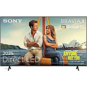 Sony Bravia 3 75" 4K Ultra HD LED Smart TV (2025) - K75S35B