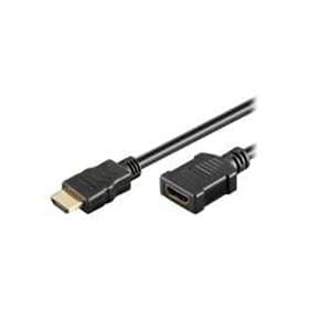MicroConnect Gold HDMI - HDMI High Speed with Ethernet M-F 3m