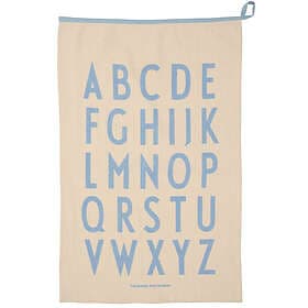 Design Letters Premium classic kökshandduk 50x70cm ABC-blå