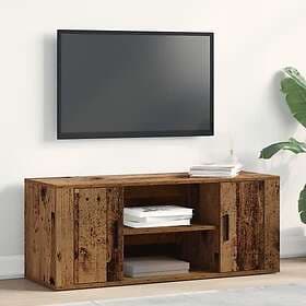 vidaXL TV-bänk Gammalt Trä 100x35x40 cm Konstruerat Trä