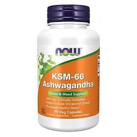 Now Foods KSM-66 Ashwagandha 90 Veg Capsules
