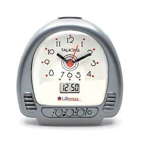 Lifemax Talking Alarm Clock with Hands and LCD